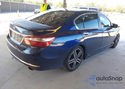 2016 Honda Accord Sport из США, поврежденный, VIN 1HGCR2F58GA185731
